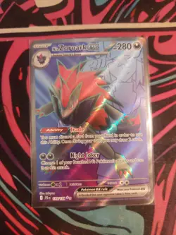 Pokemon TCG N’s Zoroark ex 175/159 Ultra Rare Journey Together - Image 1