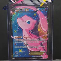 Pokemon TCG Mew EX Full Art Holo Ultra Rare Legendary Treasures RC24/RC25 120 HP - Image 1