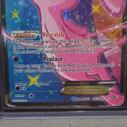 Pokemon TCG Mew EX Full Art Holo Ultra Rare Legendary Treasures RC24/RC25 120 HP - Image 3