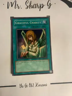 GRACEFUL CHARITY - SDP-040 ENGLISH Yu-Gi-Oh! CARD SUPER RARE KONAMI HOLO TCG OCG - Image 3