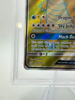 2019 Pokemon S&M Unified Minds Dragonite GX #229 | Full Art | PSA 9 MINT - Image 4