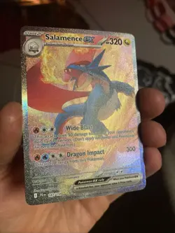 Salamence Ex 187/159 - SIR - SV09: Journey Together - Pokemon MINT - Image 3