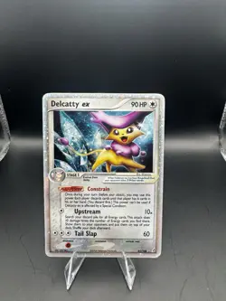 2006 Pokemon Delcatty ex 91/100 EX Crystal Guardians Holo Ultra Rare [Vintage] - Image 1