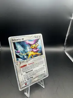 2006 Pokemon Delcatty ex 91/100 EX Crystal Guardians Holo Ultra Rare [Vintage] - Image 3