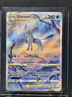 Pokemon Glaceon VSTAR Ultra Rare Full Art Holo 260 HP GG40/GG70 Crown Zenith - Image 1