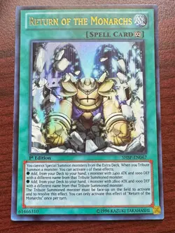 Yugioh - Return Of The Monarchs - SHSP-EN067 - 1st Edition - NM - Image 1