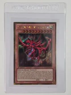 Slifer the Sky Dragon PGLD-EN032 Premium Gold 1st Edition - Image 1