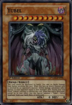 Yubel 1st Ed Super Rare PTDN-EN006 Yu-Gi-Oh! - Image 1
