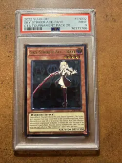 PSA 9 Sky Striker Ace - Raye ULTIMATE RARE OP20-EN002 - OTS Tournament Pack 20 - Image 1