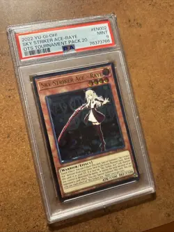 PSA 9 Sky Striker Ace - Raye ULTIMATE RARE OP20-EN002 - OTS Tournament Pack 20 - Image 2
