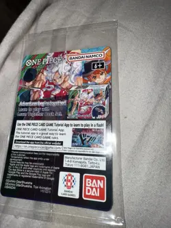Bandai Namco One Piece CCG Monkey.D.Luffy US Voyage P-055 Holo Promo Card - Image 2