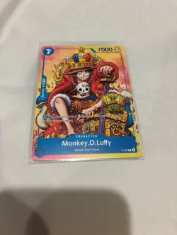 Monkey.D.Luffy (2nd Anniversary Stamped Promo) P-043 One Piece Promotion English - Image 3