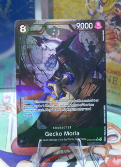 Gecko Moria OP06-86 SR Alt Art English - One Piece TCG Wings Of The Captain - Image 1