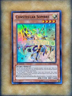 Yugioh Constellar Sombre LTGY-EN093 Super Rare 1st Ed NM - Image 1