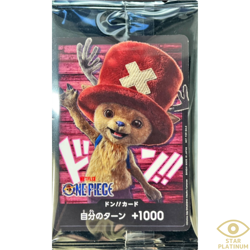 DON!! Card Tony Tony Chopper NETFLIX promotion Japanese ONE PIECE Card - Image 1