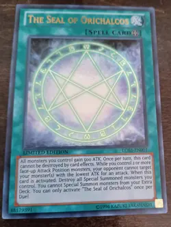 The Seal of Orichalcos LC03-EN001 Yu-Gi-Oh Legendary Collection 3: Yugi's... - Image 1