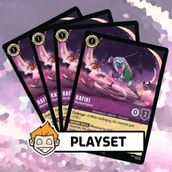 4x Rafiki - Mystical Fighter (#36) Playset - Disney Lorcana, Fabled - Image 1