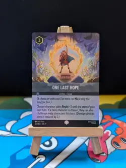 Disney Lorcana Fabled One Last Hope 222/204 Foil Card English - Image 1