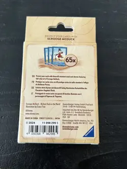 Disney Lorcana Inklands Scrooge McDuck Matte Card Sleeves (65 ct) - Image 2