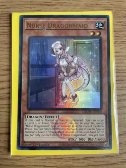 Yu-gi-oh Nurse DragonMaid BLMM-EN054 Rare 1st Edition NM Card - Image 5