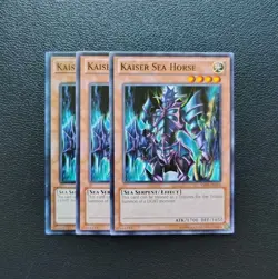 Yu-Gi-Oh - Kaiser Sea Horse 3X - Full Playset - Image 1