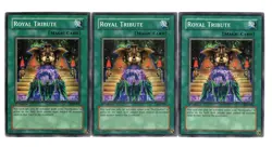 Yugioh- 3X Royal Tribute - Common - 1st Edition - PGD-091 - Light Play - Image 1