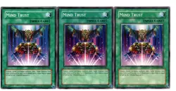Yugioh- 3X Mind Trust - Common - Unlimited - RGBT-EN046 - Near Mint - Image 1