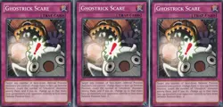 Yugioh- 3X Ghostrick Scare - Common - Unlimited - SHSP-EN074 - Near Mint - Image 1