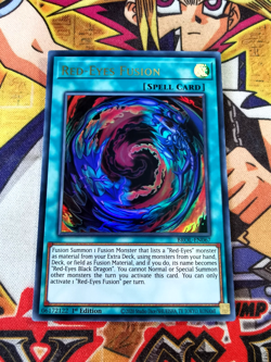 Red-Eyes Fusion brol-en067 1st Edition (NM) Ultra Rare Yu-Gi-Oh! - Image 1