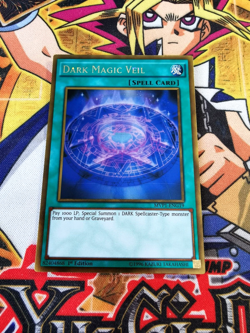 Dark Magic Veil mvp1-eng19 1st Edition (NM) Gold Rare Yu-Gi-Oh! - Image 1