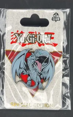 2021 Yugioh! Blue Eyes White Dragon Special Edition Pin Club - Image 1
