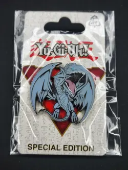 2021 Yugioh! Blue Eyes White Dragon Special Edition Pin Club - Image 2