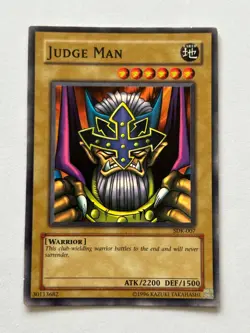 Yu-Gi-Oh - JCC - SDK-007 - Judge Man - Image 1