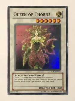 Carte Yu-Gi-Oh - JCC - Queen of Thorns - CSOC-EN042 - Image 1