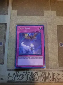 YUGIOH TCG DARK SMOG PHSW-EN089 SECRET 1ST EDITION MP - Image 1