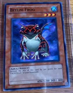 Beelze Frog SOI-EN026 Yu-Gi-Oh! Light Play Unlimited - Image 1
