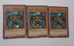 Playset (3x): Destiny HERO - Malicious RYMP-EN034 (Secret Rare 1st Ed, LP) - Image 1