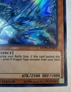 YuGiOh Krystal Dragon MVP1-ENSV2 Ultra Rare Limited Edition NM - Image 4