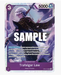 Trafalgar Law (069) OP05-069 One Piece Card Game - Image 1