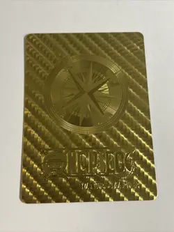 One Piece Wanted Poster Gold Card Collectible✨ - Image 2