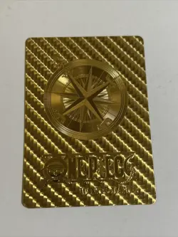 One Piece Wanted Poster Gold Card Collectible✨ - Image 2