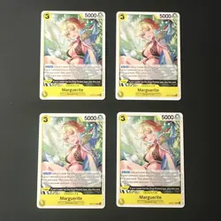 One Piece English Marguerite OP14-113 UC Playset X 4 Cards - Image 1