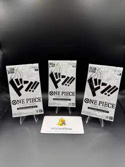 Lot of 3: One Piece Card Game Special DON!! Card Pack DP-07 Sealed - Image 1