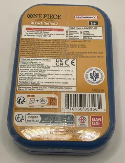 One Piece Card Game Tin Pack Set Vol 2 Sabo Sealed NEW OP-13 Booster & Promo - Image 3