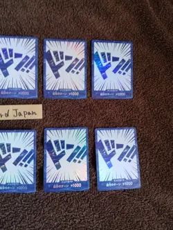 10 Cards DON!! Card Chinese Japanese 2nd Anniversary Blue DON !! One Piece - Image 4