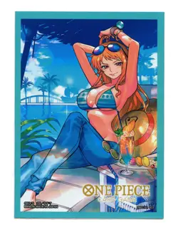 ONE PIECE Official Sleeve vol.4 Nami Individual Card Sleeve Bandai - Image 1