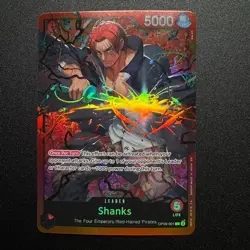 Shanks OP09-001 Leader - One Piece TCG - Starter Deck 23 Foil Near-Mint English - Image 1