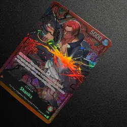 Shanks OP09-001 Leader - One Piece TCG - Starter Deck 23 Foil Near-Mint English - Image 2