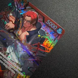 Shanks OP09-001 Leader - One Piece TCG - Starter Deck 23 Foil Near-Mint English - Image 3