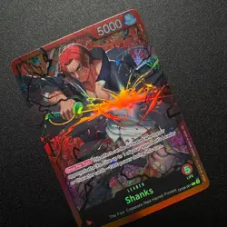 Shanks OP09-001 Leader - One Piece TCG - Starter Deck 23 Foil Near-Mint English - Image 4